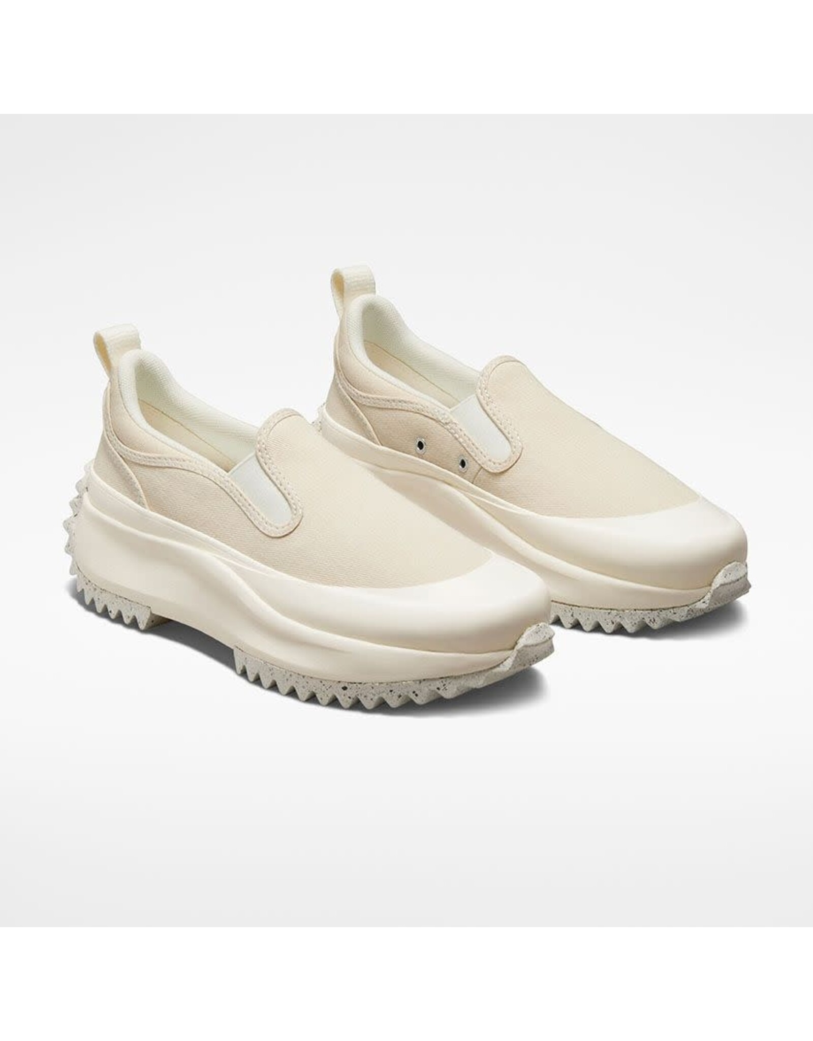 RUN STAR HIKE SLIP PLATFORM COTTON TWILL CAMEL/EGRET/EGRET C360SLAX - A03959C