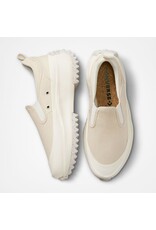 RUN STAR HIKE SLIP PLATFORM COTTON TWILL CAMEL/EGRET/EGRET C360SLAX - A03959C