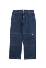 DICKIES Loose Fit Double Knee Jeans Stonewashed Indigo Blue - DUR05SNB