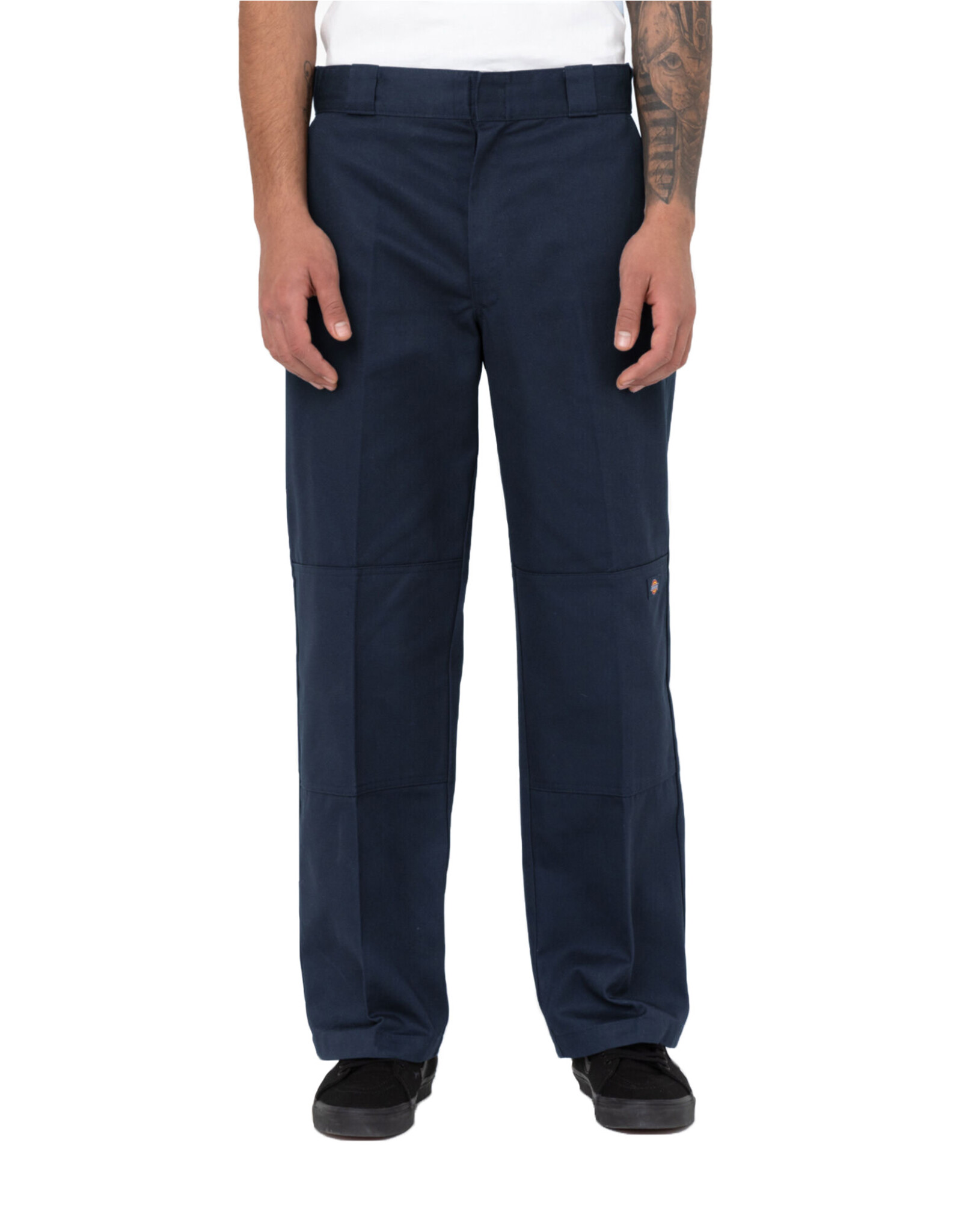 DICKIES Loose Fit Double Knee Work Pants Dark Navy - 85283DN