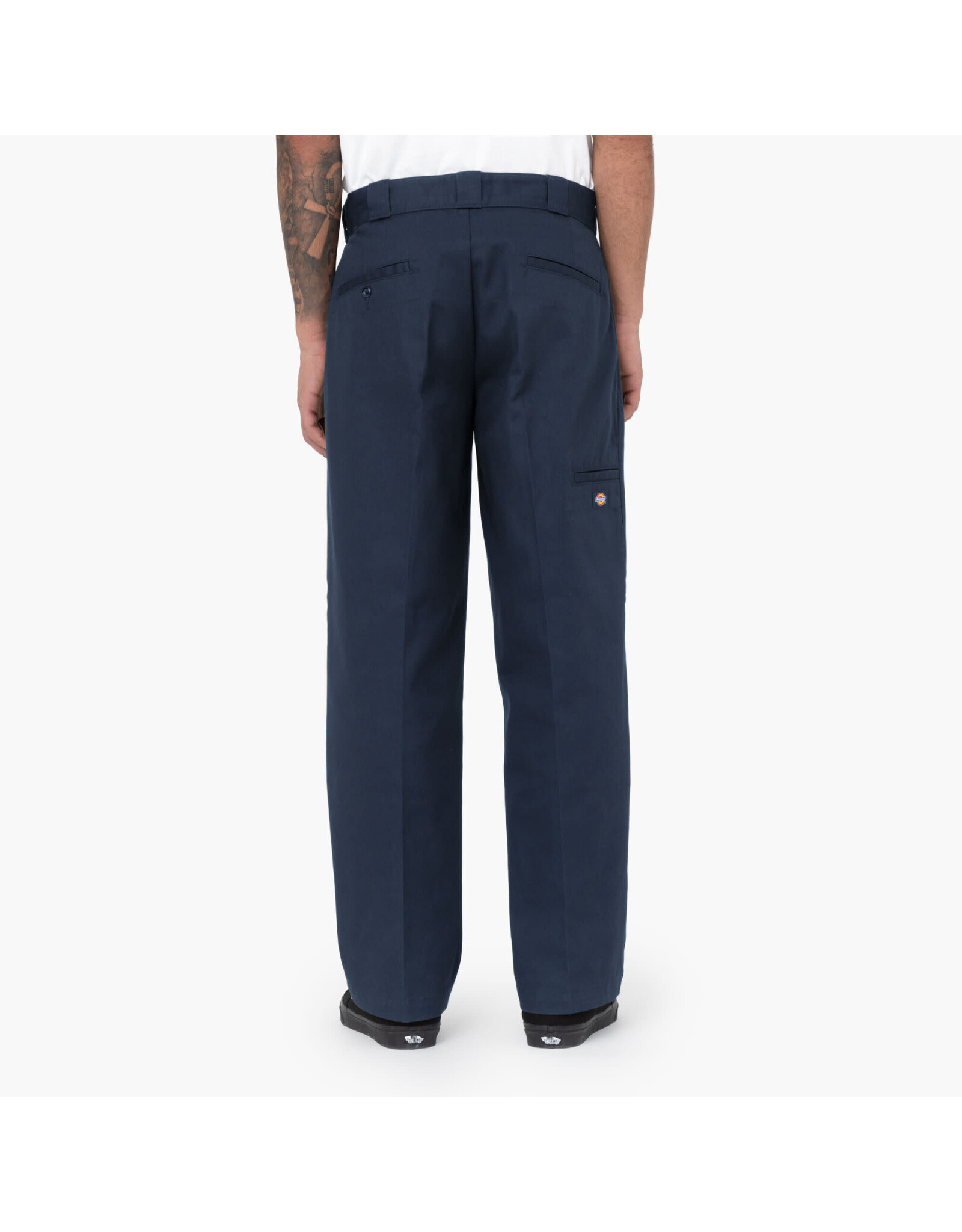 DICKIES Loose Fit Double Knee Work Pants Dark Navy - 85283DN