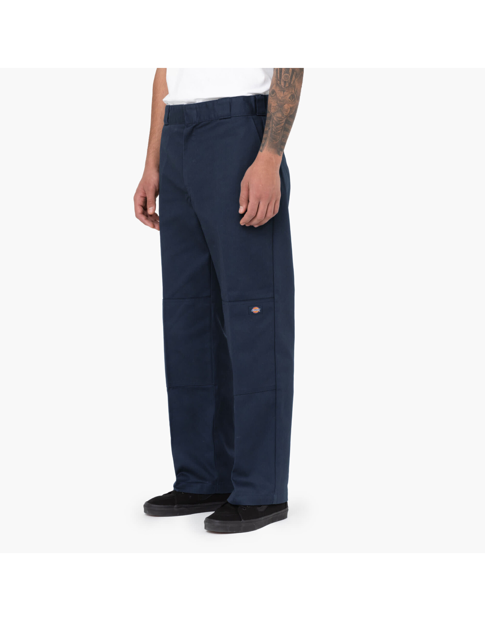 DICKIES Loose Fit Double Knee Work Pants Dark Navy - 85283DN