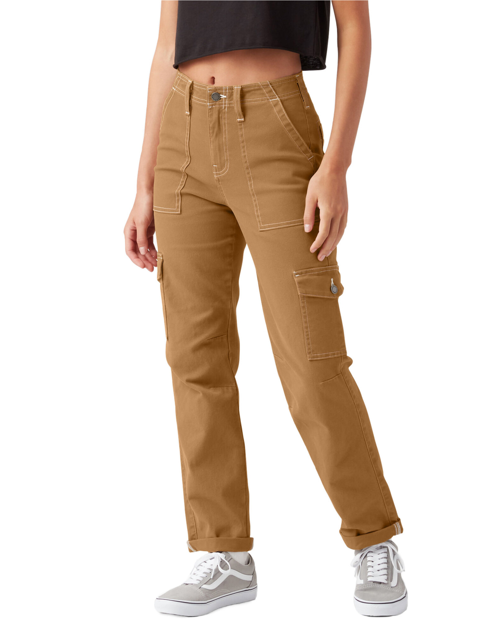 DICKIES Cuffed Utility Pant Brown Duck - FPR52BD