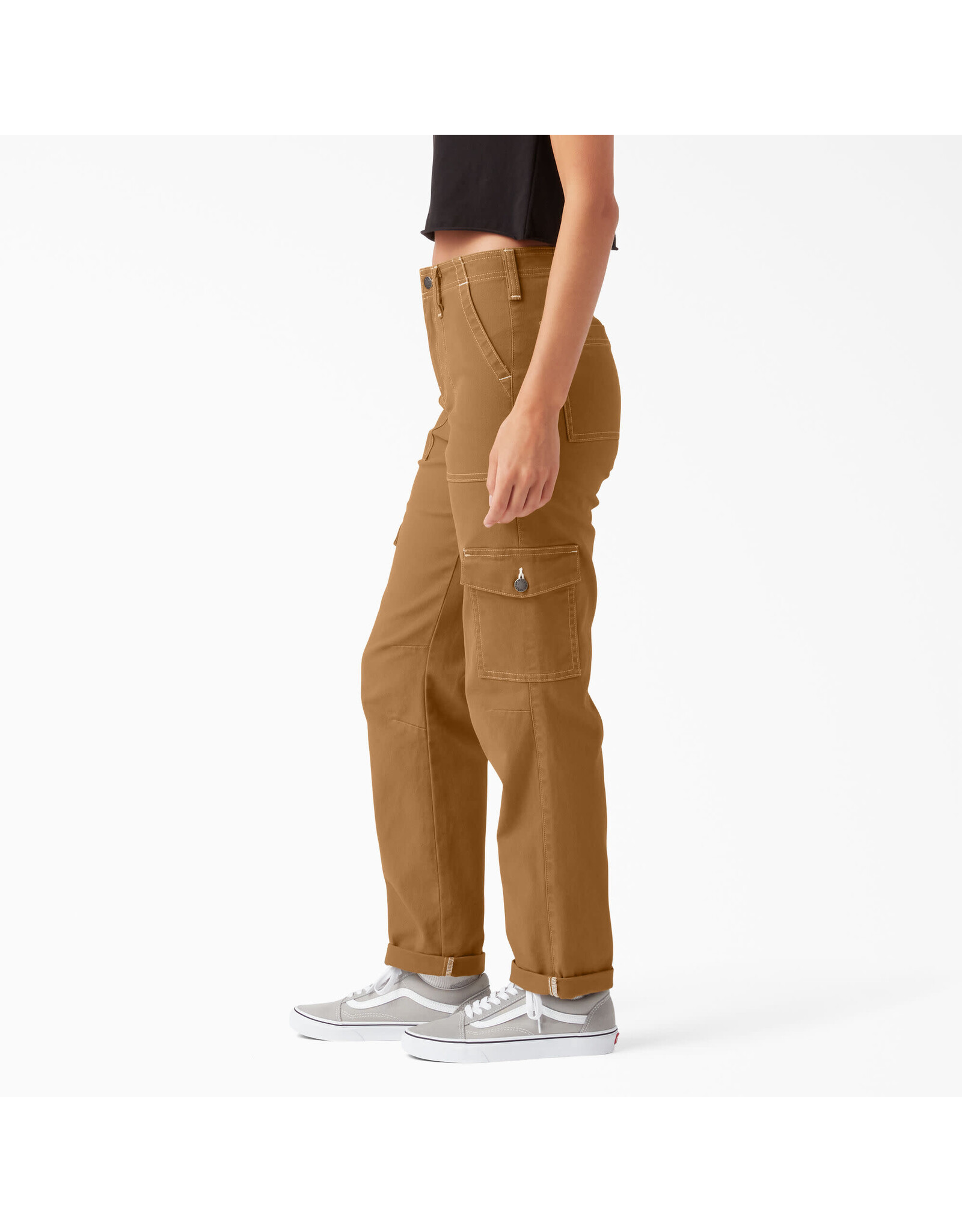 DICKIES Cuffed Utility Pant Brown Duck - FPR52BD