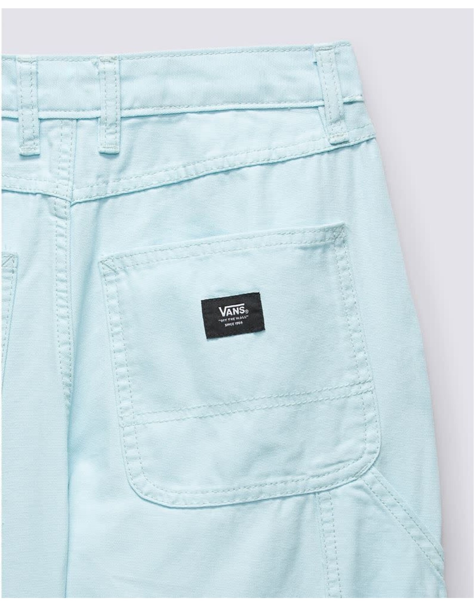 VANS Ground Work High Rise Carpenter Pants Blue Glow - VN0A5JHJG5O