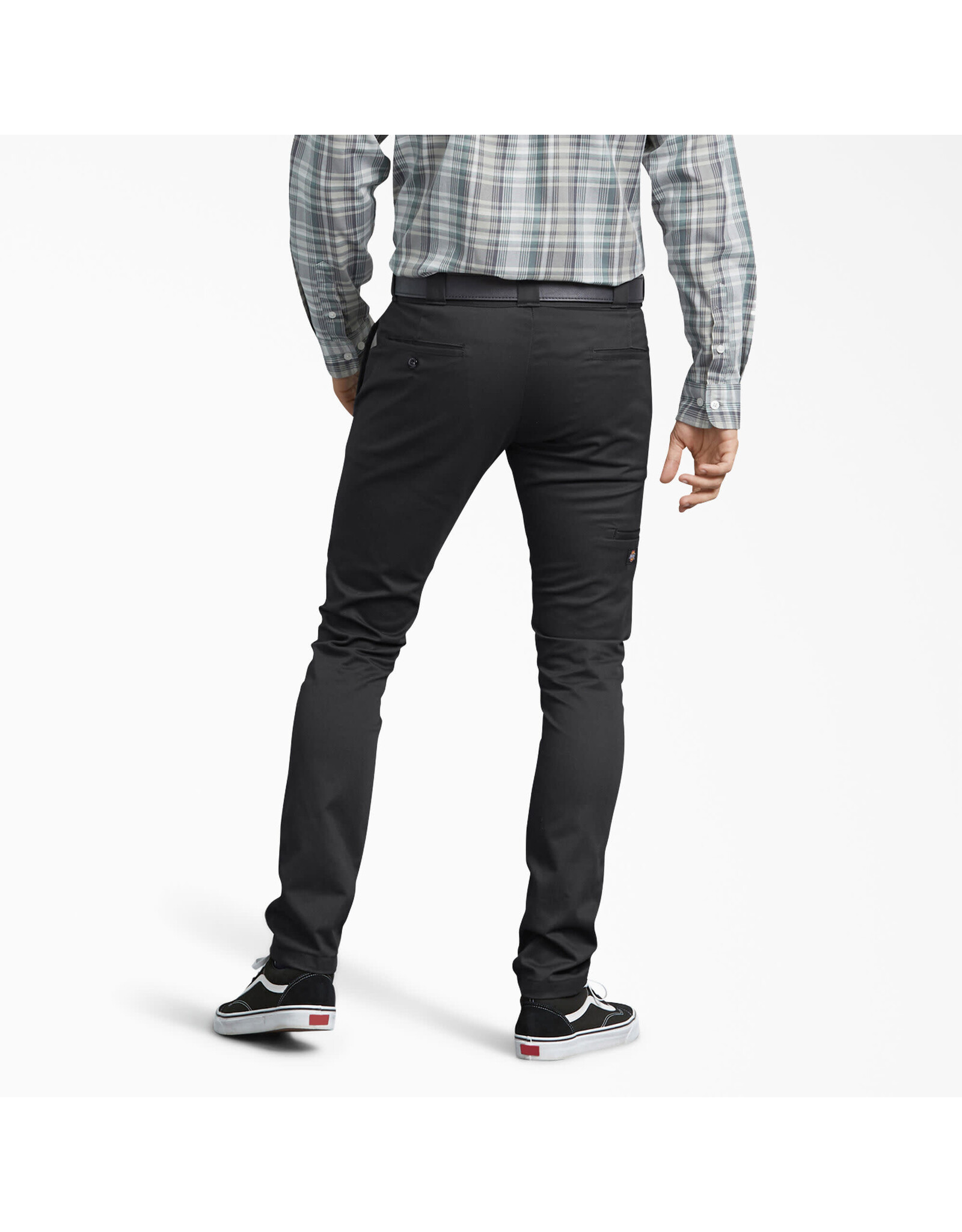 DICKIES Skinny Fit Work Pants Black - WP801BK