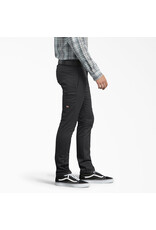 DICKIES Skinny Fit Work Pants Black - WP801BK
