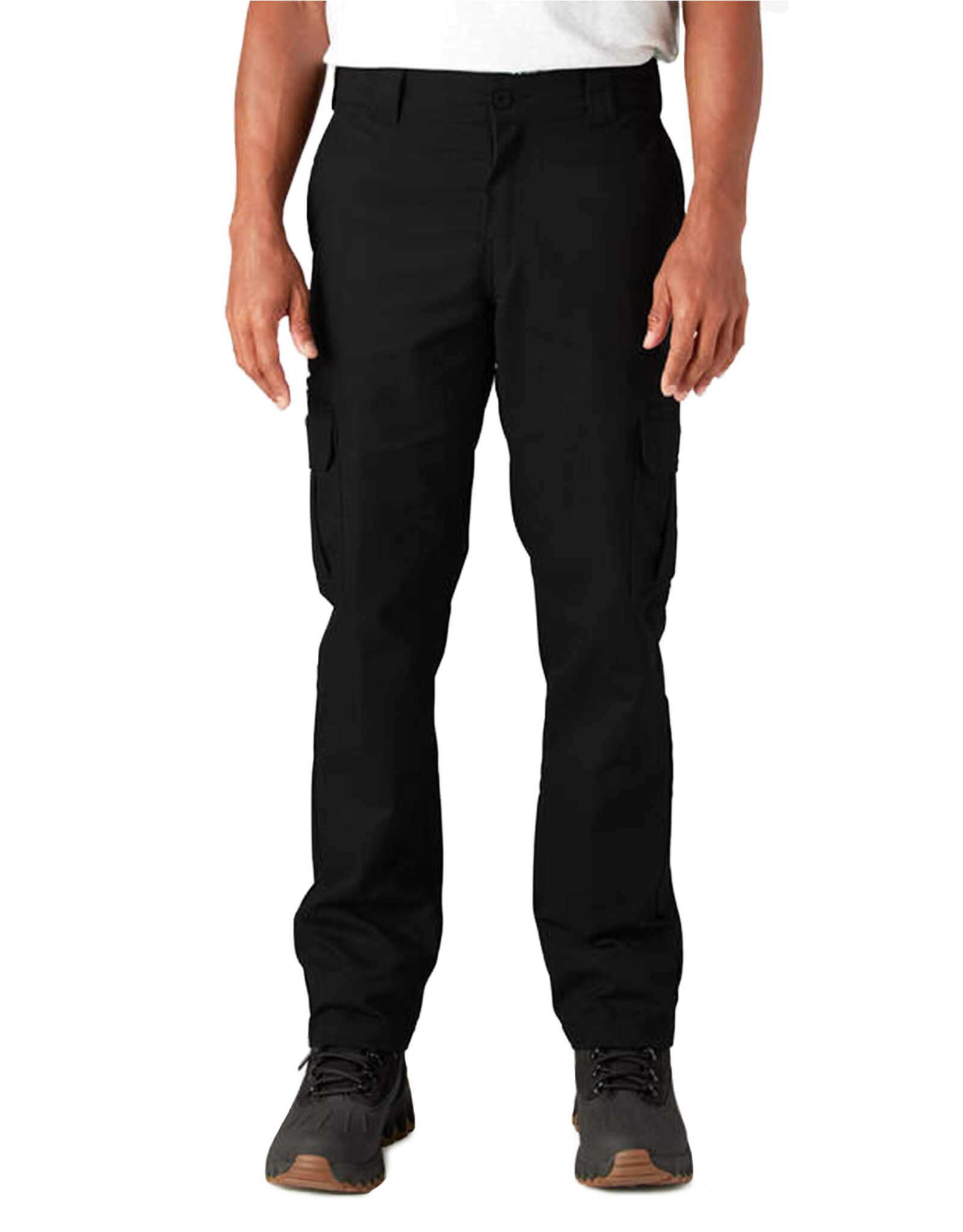 DICKIES FLEX Slim Fit Straight Leg Cargo Pants Desert Khaki - WP594DS