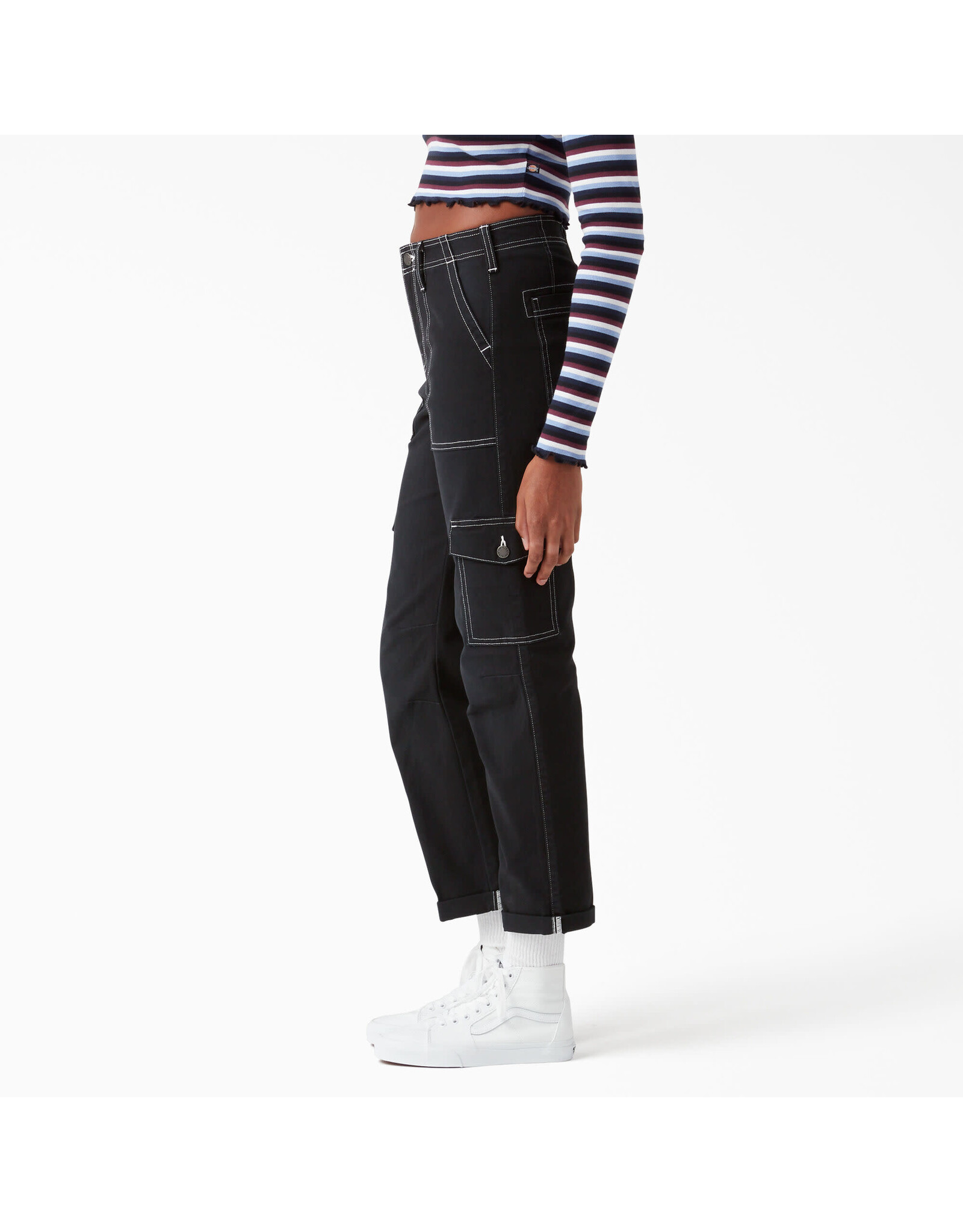 DICKIES Cuffed Utility Pant Black - FPR52BKX
