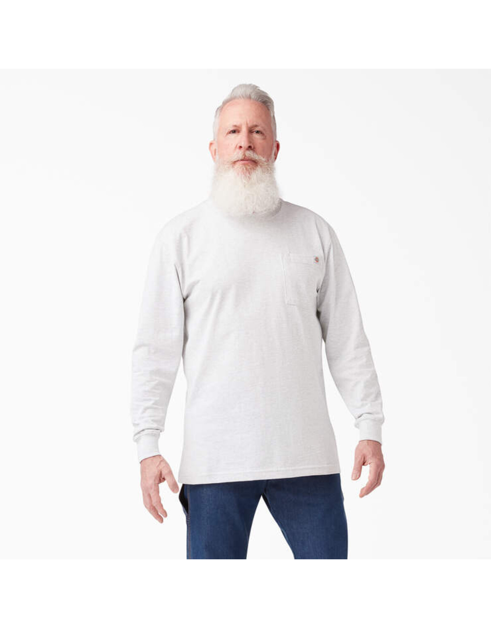 Long Sleeve Heavy Weight Pocket Tee