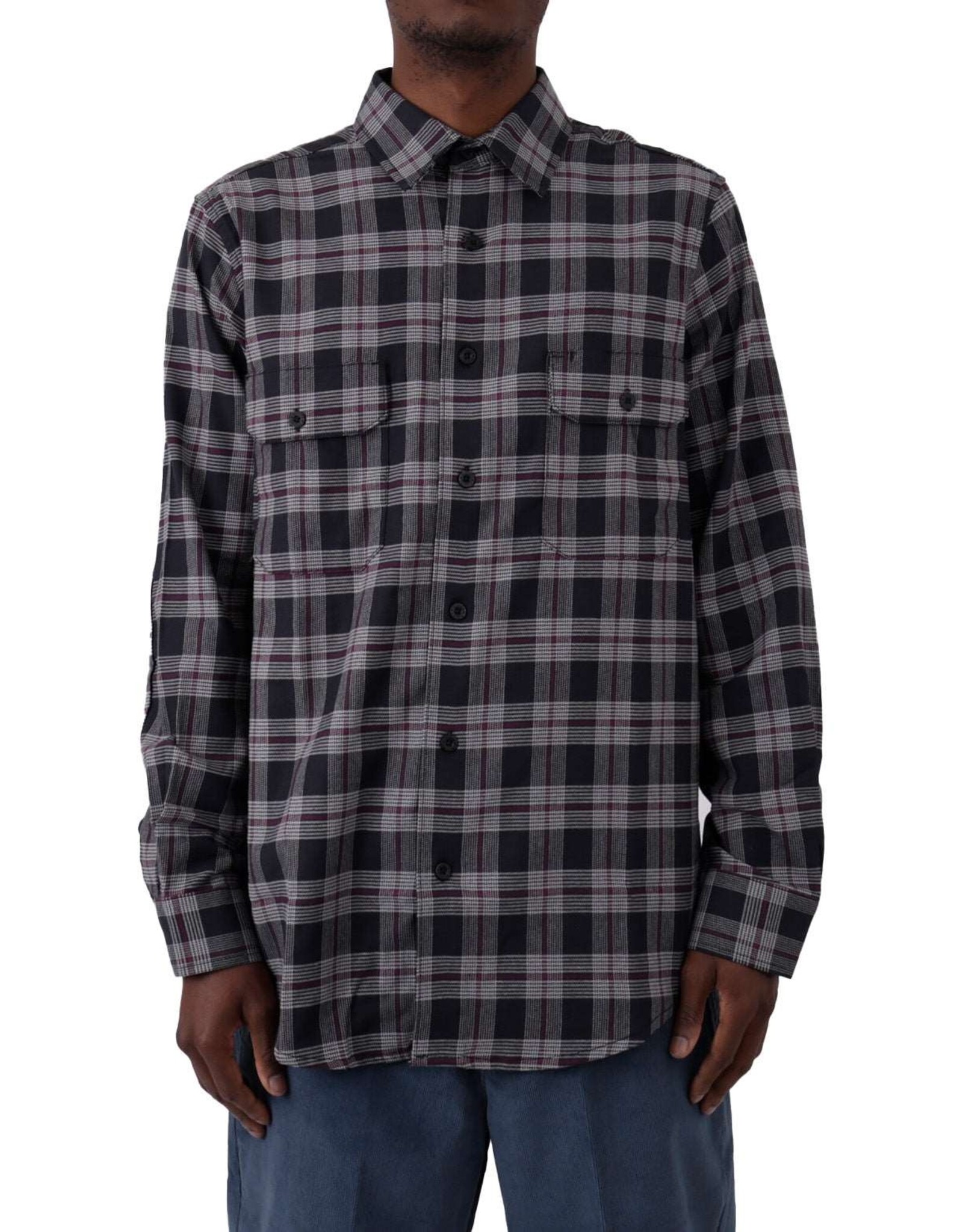 REGULAR FIT FLEX FLANNEL L