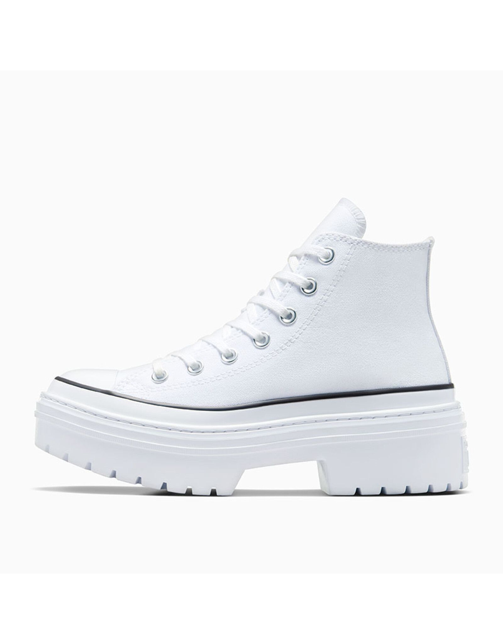 CTAS LUGGED HEEL HI WHITE / BLACK / EGRET C494WH-A10364C