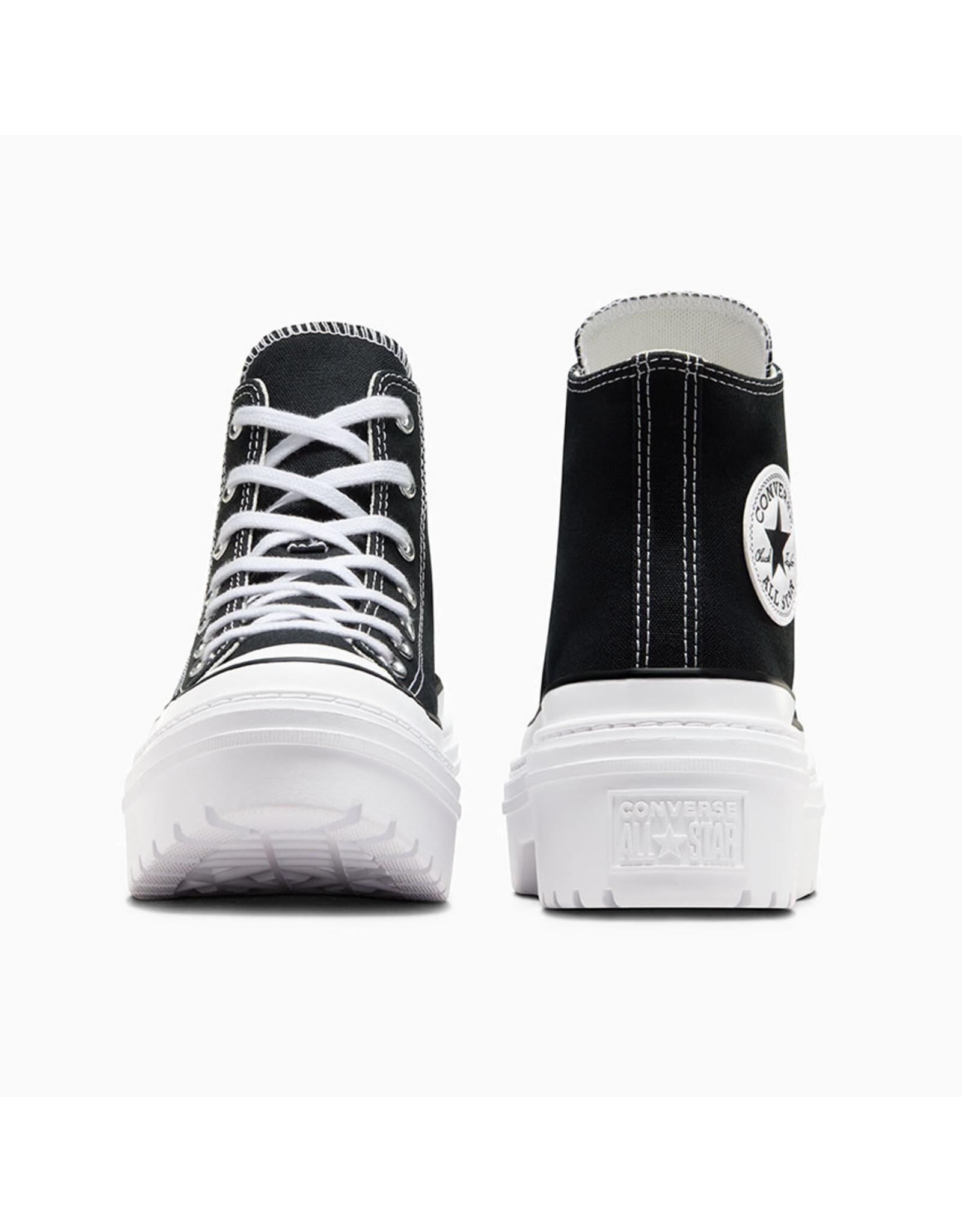 CTAS LUGGED HEEL HI BLACK / WHITE / EGRET C494BH-A08258C