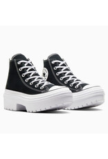 CTAS LUGGED HEEL HI BLACK / WHITE / EGRET C494BH-A08258C