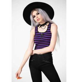 POSSESSED Rib Vest - purple