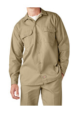 DICKIES Long Sleeve Work Shirt Khaki Original Fit - 574KH