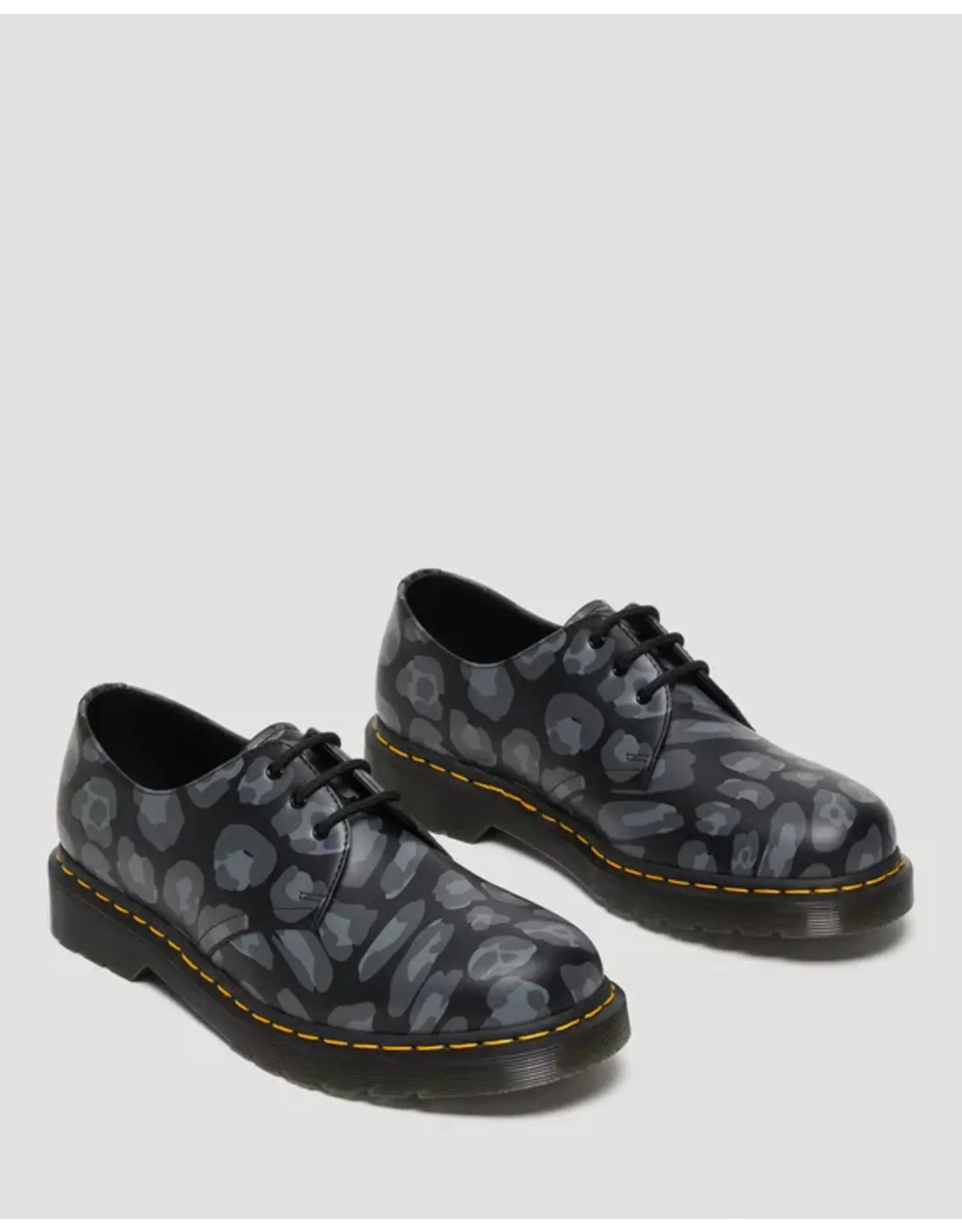 1461 DISTORTED LEOPARD BLACK SMOOTH 301DLB-R27686001