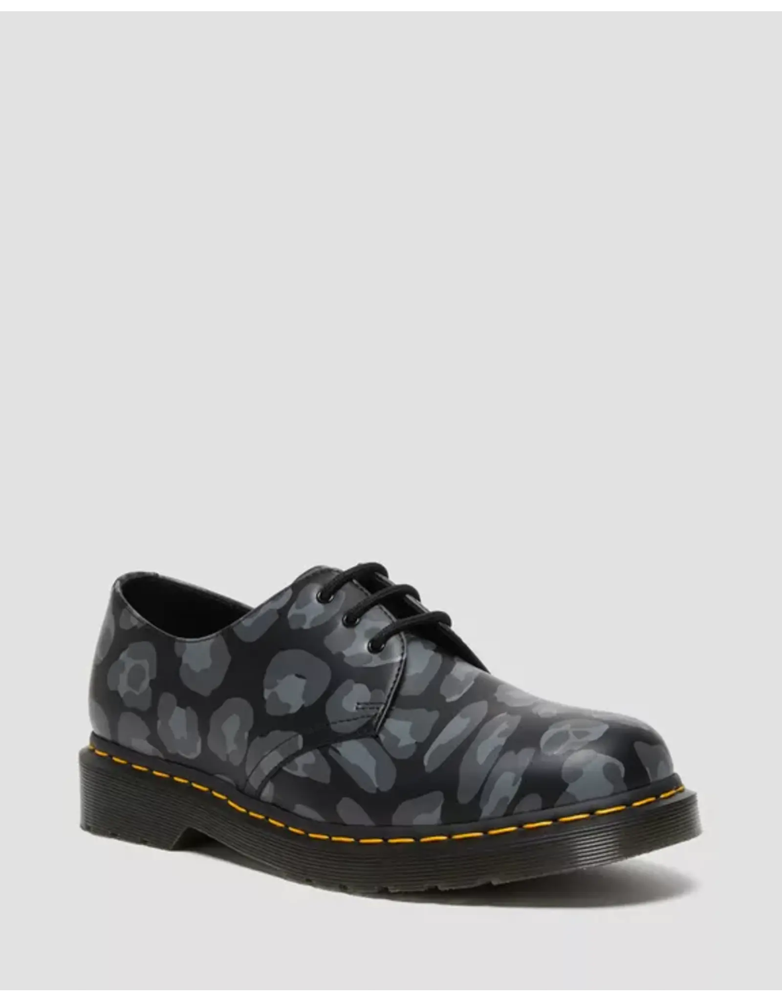 1461 DISTORTED LEOPARD BLACK SMOOTH 301DLB-R27686001