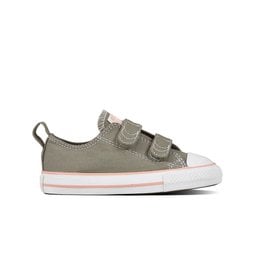 CHUCK TAYLOR 2V OX DARK STUCCO/PALE CORAL/WHITE CRVDP-760051C