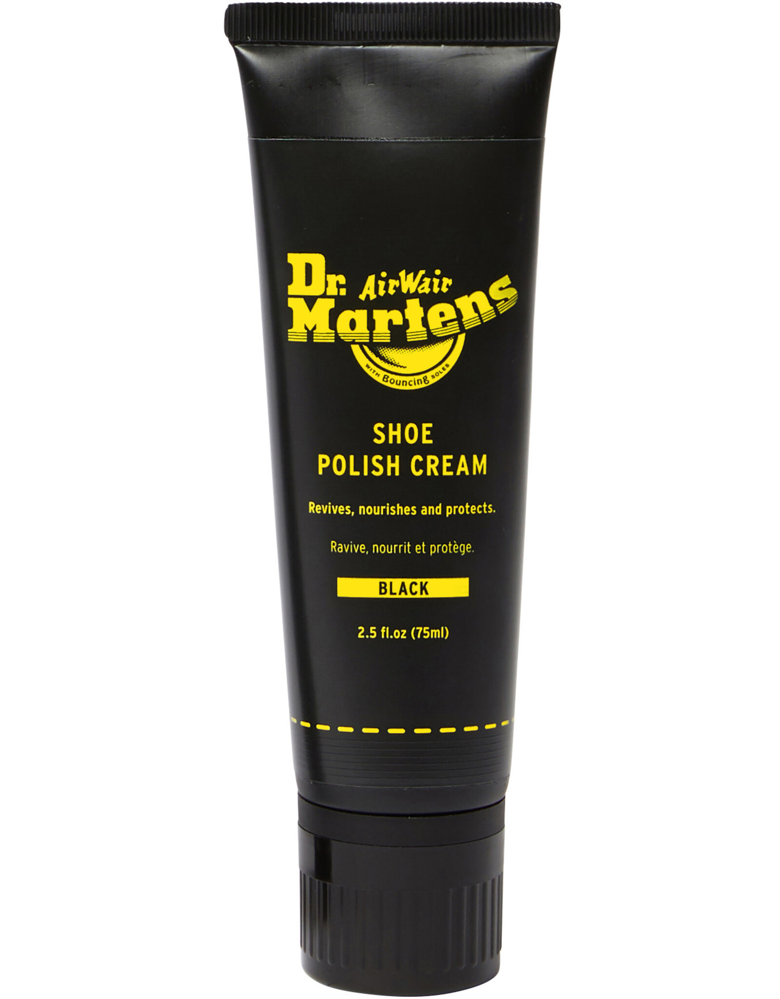 DR. MARTENS BLACK POLISH CREAM 75ml - AC986000