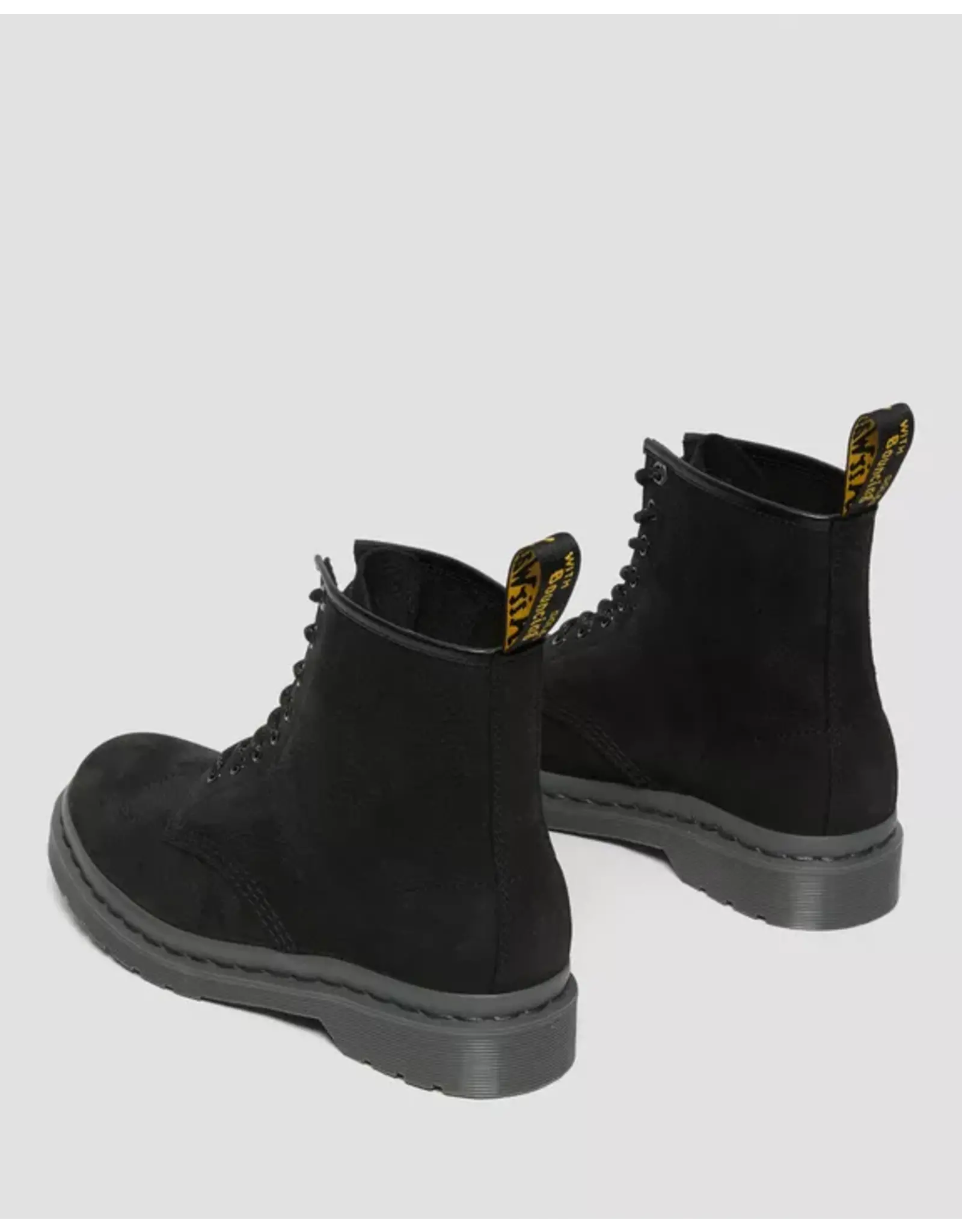 1460 BLACK MILLED NUBUCK WP 815BMN-R27671001