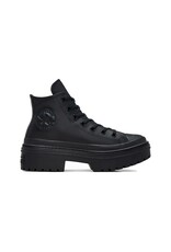 CTAS LUGGED HEEL HI LEATHER BLACK MONO CC494MO-A10369C