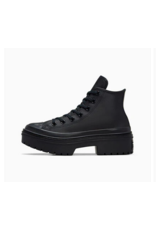 CTAS LUGGED HEEL HI LEATHER BLACK MONO CC494MO-A10369C