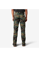 DICKIES FLEX Slim Fit Straight Leg Cargo Pants Hunter Green Camo - WP594HRC