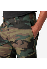 DICKIES FLEX Slim Fit Straight Leg Cargo Pants Hunter Green Camo - WP594HRC