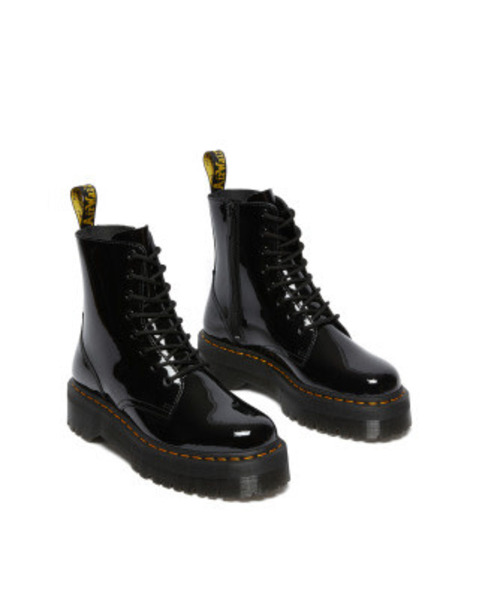 JADON BLACK PATENT LAMPER 853PB-R26646001