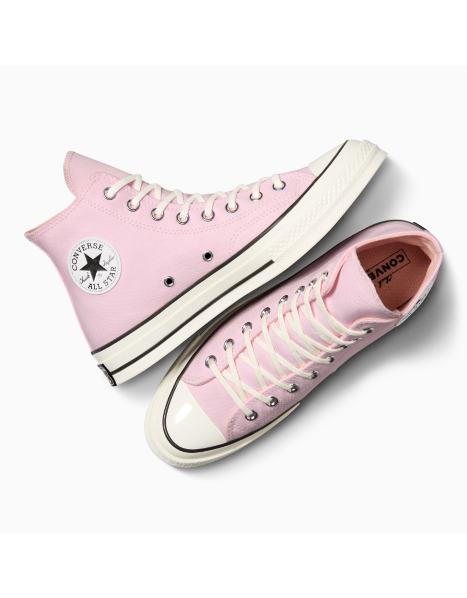 CHUCK 70 HI PINK FROSTING/EGRET/BLACK C570PF-A10527C