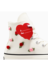 CHUCK 70 VALENTINE HI EGRET/RED/OFF WHITE C570VAL- A10637C