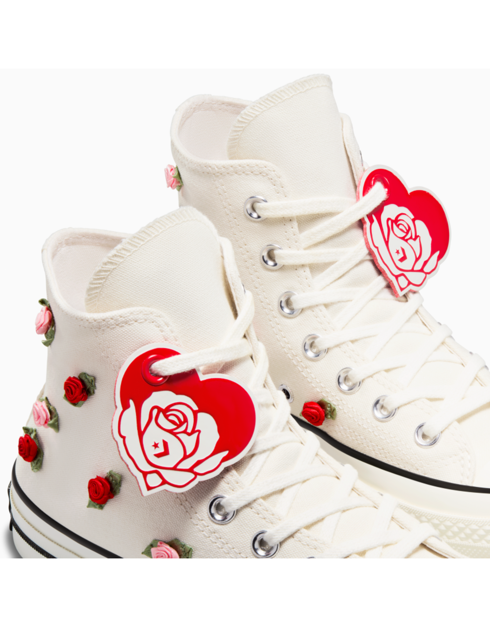 CHUCK 70 VALENTINE HI EGRET/RED/OFF WHITE C570VAL- A10637C