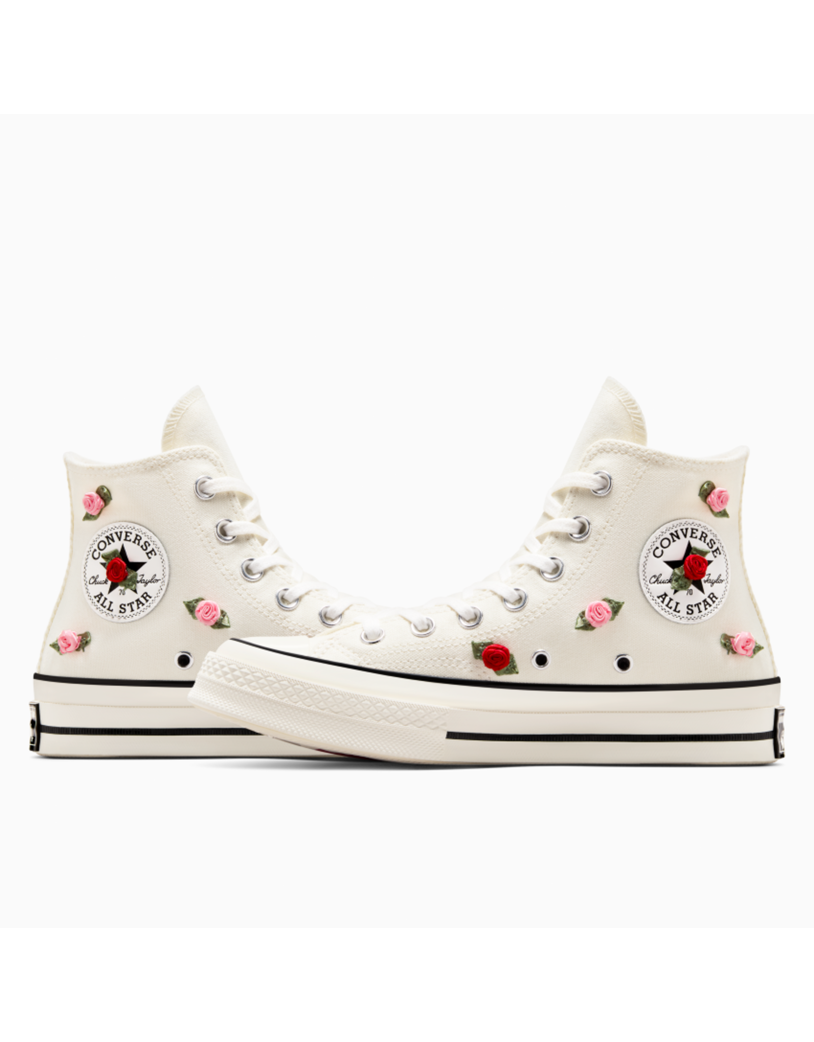 CHUCK 70 VALENTINE HI EGRET/RED/OFF WHITE C570VAL- A10637C