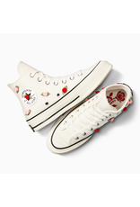 CHUCK 70 VALENTINE HI EGRET/RED/OFF WHITE C570VAL- A10637C