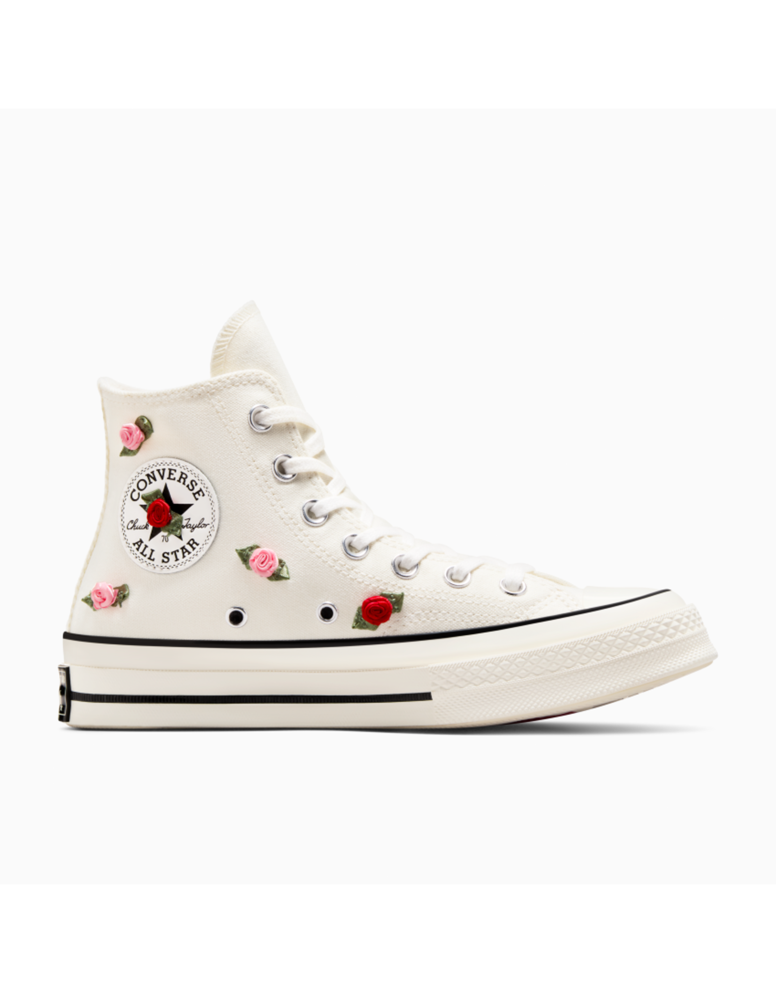 CHUCK 70 VALENTINE HI EGRET/RED/OFF WHITE C570VAL- A10637C
