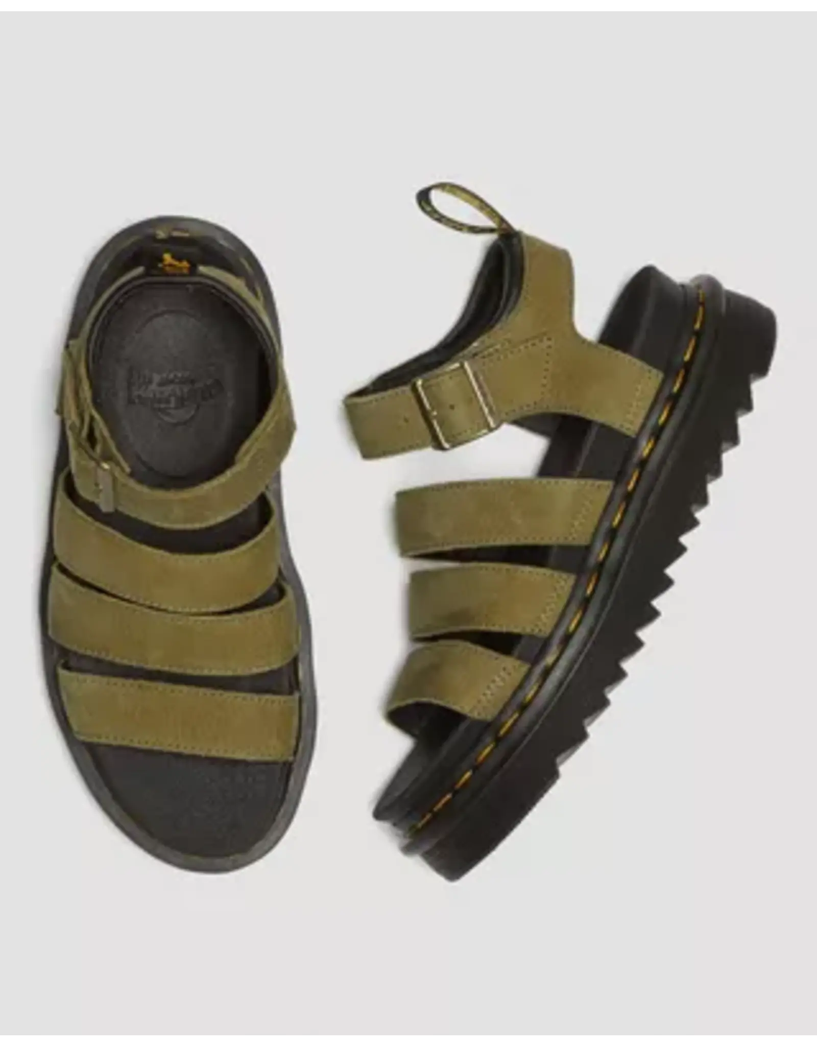 BLAIRE MUTED OLIVE TUMBLED NUBUCK M86OL-R31735357