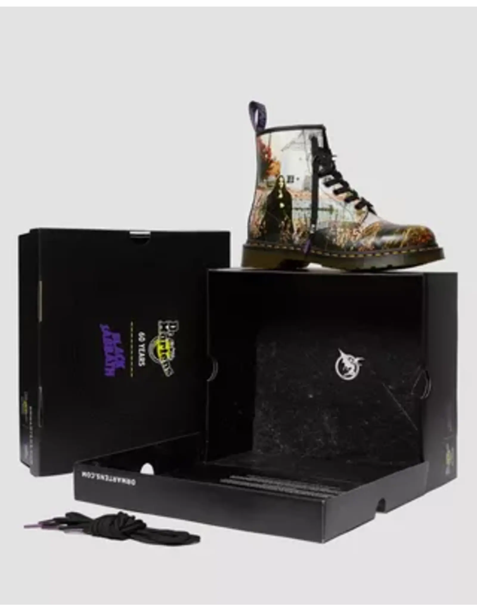 1460 BLACK SABBATH BLACK BACKHAND STRAWGRAIN & GREASY 815BS-R26315102