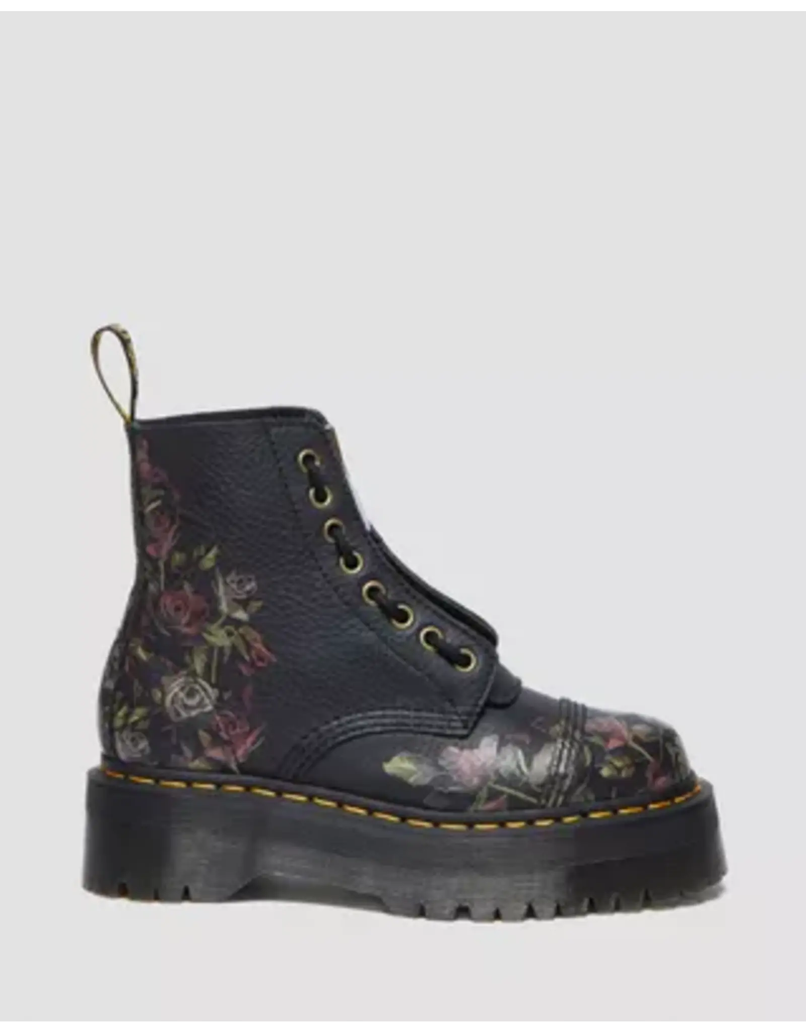 SINCLAIR BLACK DECAYED ROSES CLASSIC TUMBLED NAPPA 851ROC-R32050001