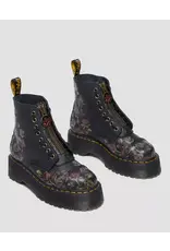 SINCLAIR BLACK DECAYED ROSES CLASSIC TUMBLED NAPPA 851ROC-R32050001