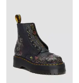 SINCLAIR BLACK DECAYED ROSES CLASSIC TUMBLED NAPPA 851ROC-R32050001