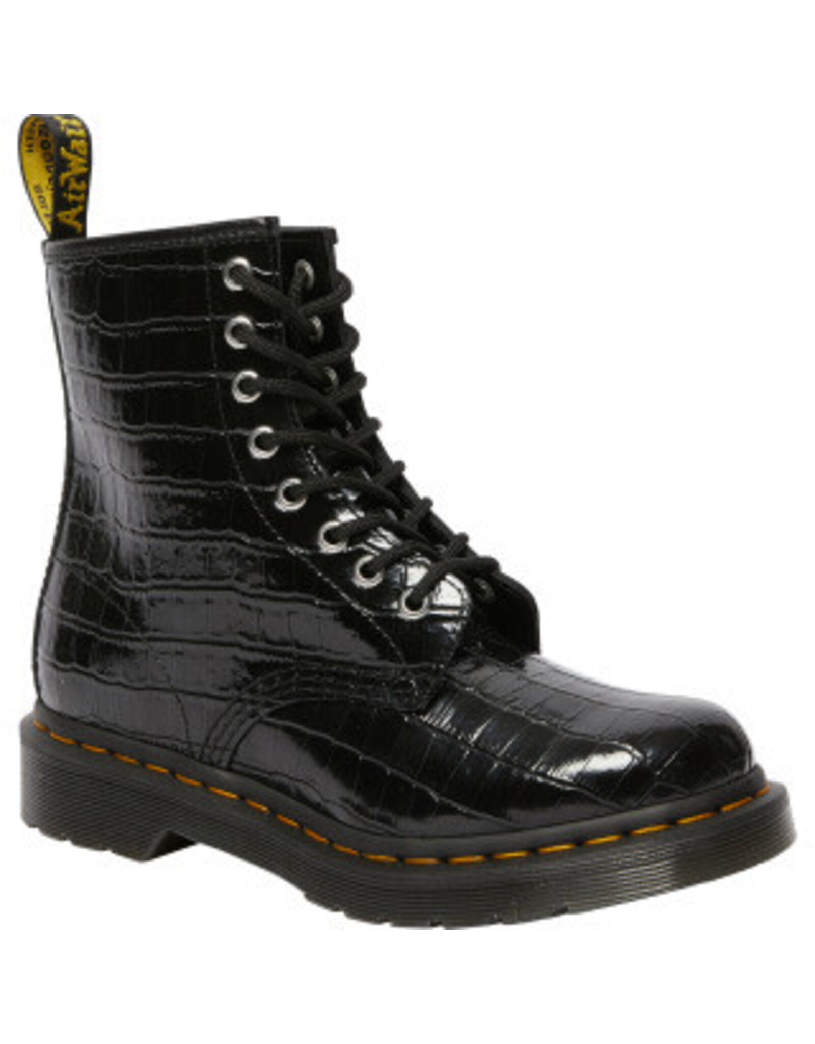 1460 W BLACK PATENT LAMPER CROC 815CROC-R26262001