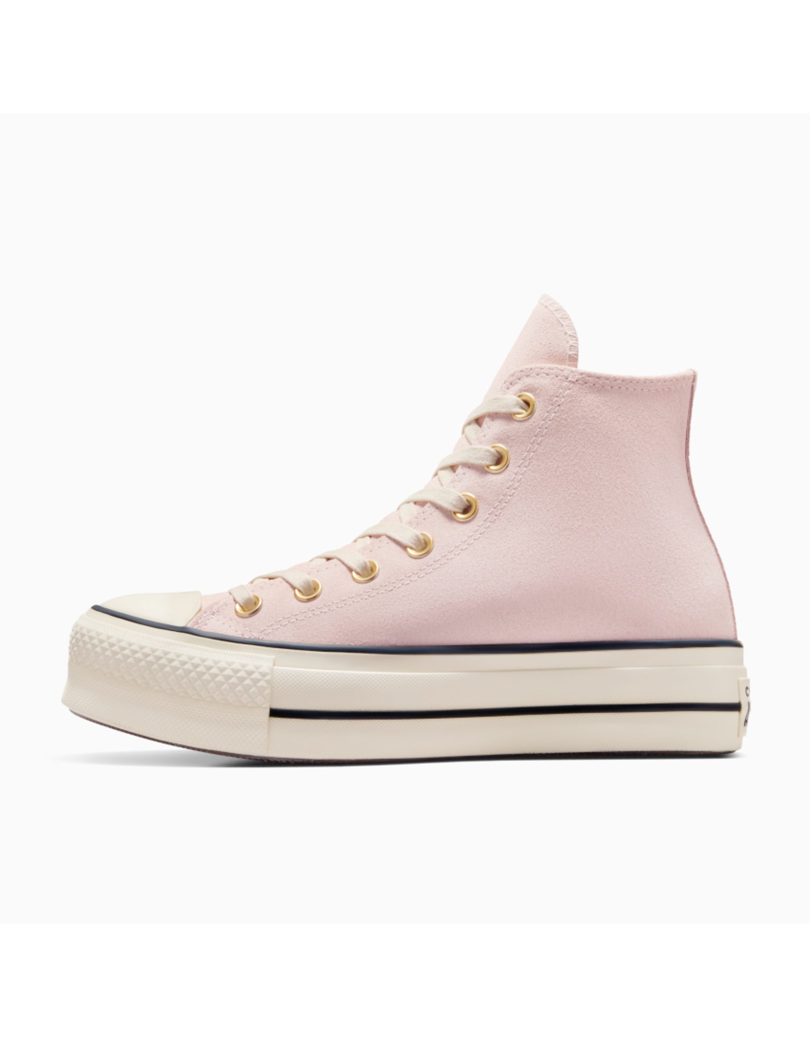 CTAS LIFT HI SUEDE PALE PETAL/NATURAL IVORY C25LPP - A13823C