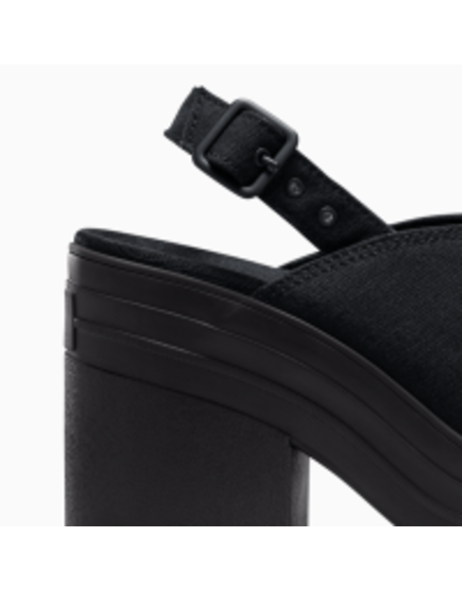 CHUCK 70 DE LUXE HEEL MULE SLIP BLACK MONO C570HBM - A12567C