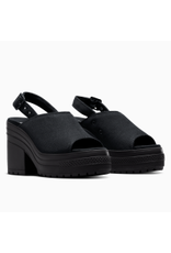 CHUCK 70 DE LUXE HEEL MULE SLIP BLACK MONO C570HBM - A12567C