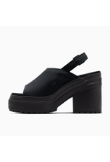 CHUCK 70 DE LUXE HEEL MULE SLIP BLACK MONO C570HBM - A12567C
