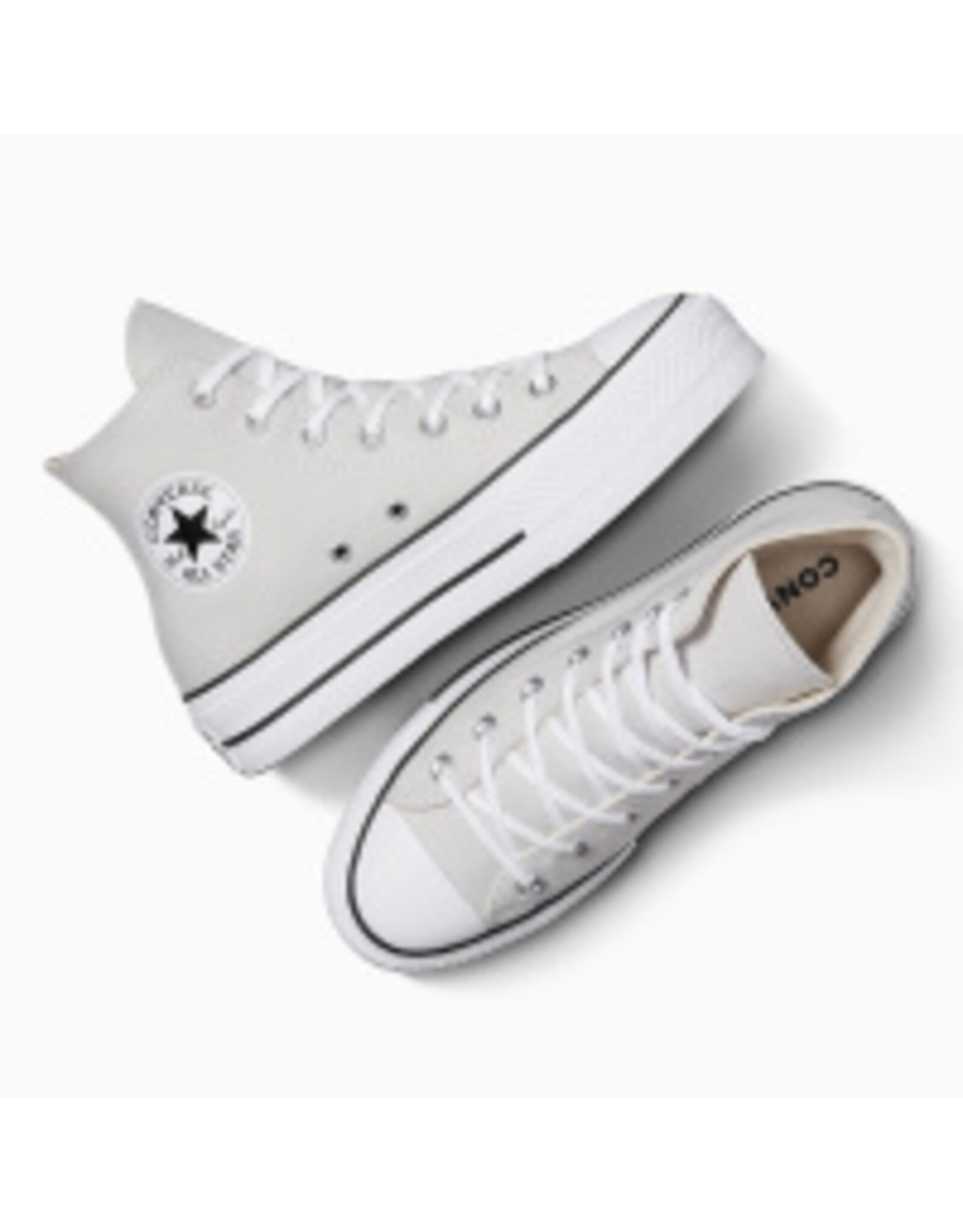 CTAS LIFT HI BARELY GREY/WHITE/BLACK C25LG - A08287C