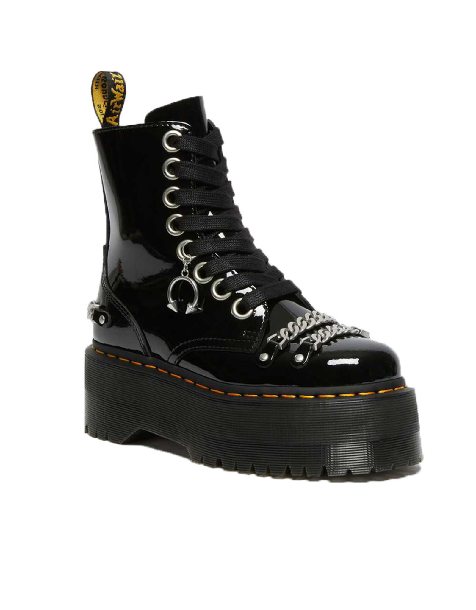 JADON MAX CHAIN PATENT BLACK 857PBCH-R27309001