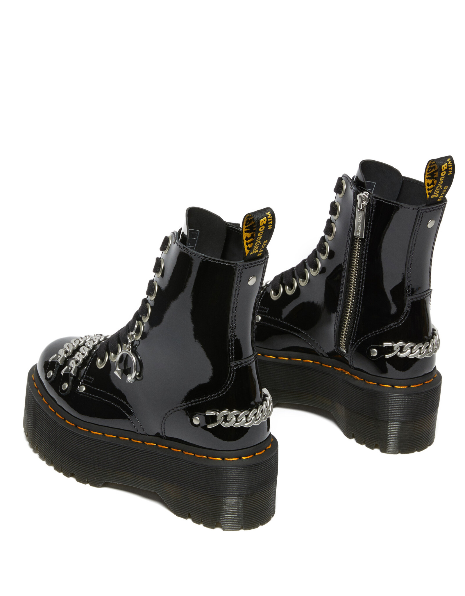 JADON MAX CHAIN PATENT BLACK 857PBCH-R27309001