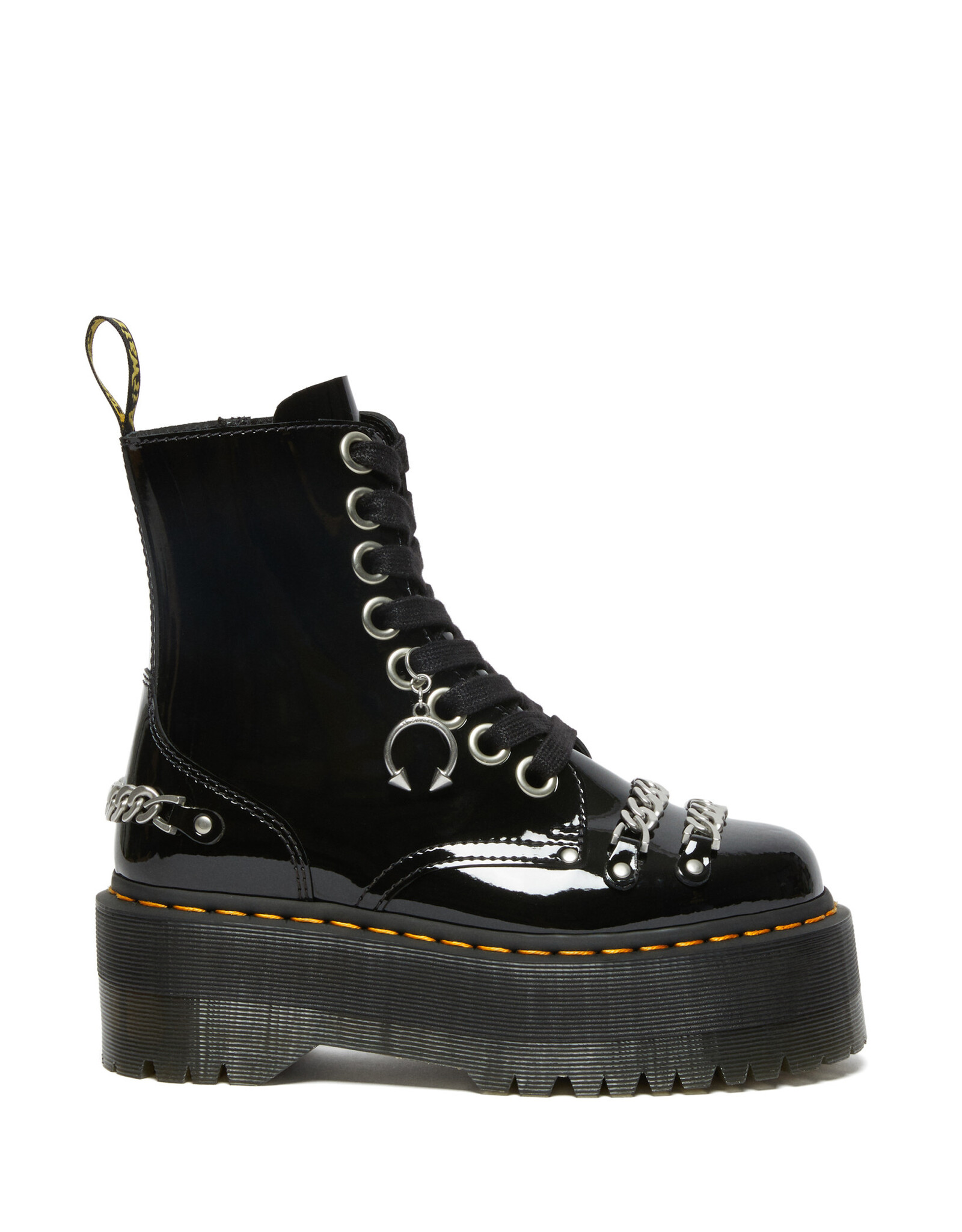 JADON MAX CHAIN PATENT BLACK 857PBCH-R27309001
